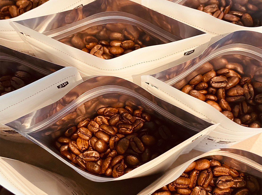 KITOWのオリジナルコーヒーの豆